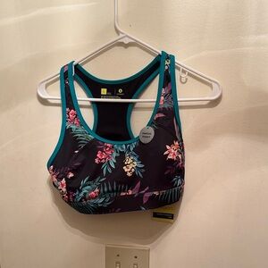 Floral Print Women's Sports Bra